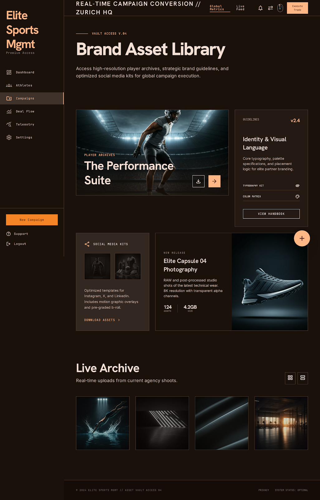Basketball Sponsor Hub Asset Library screenshot