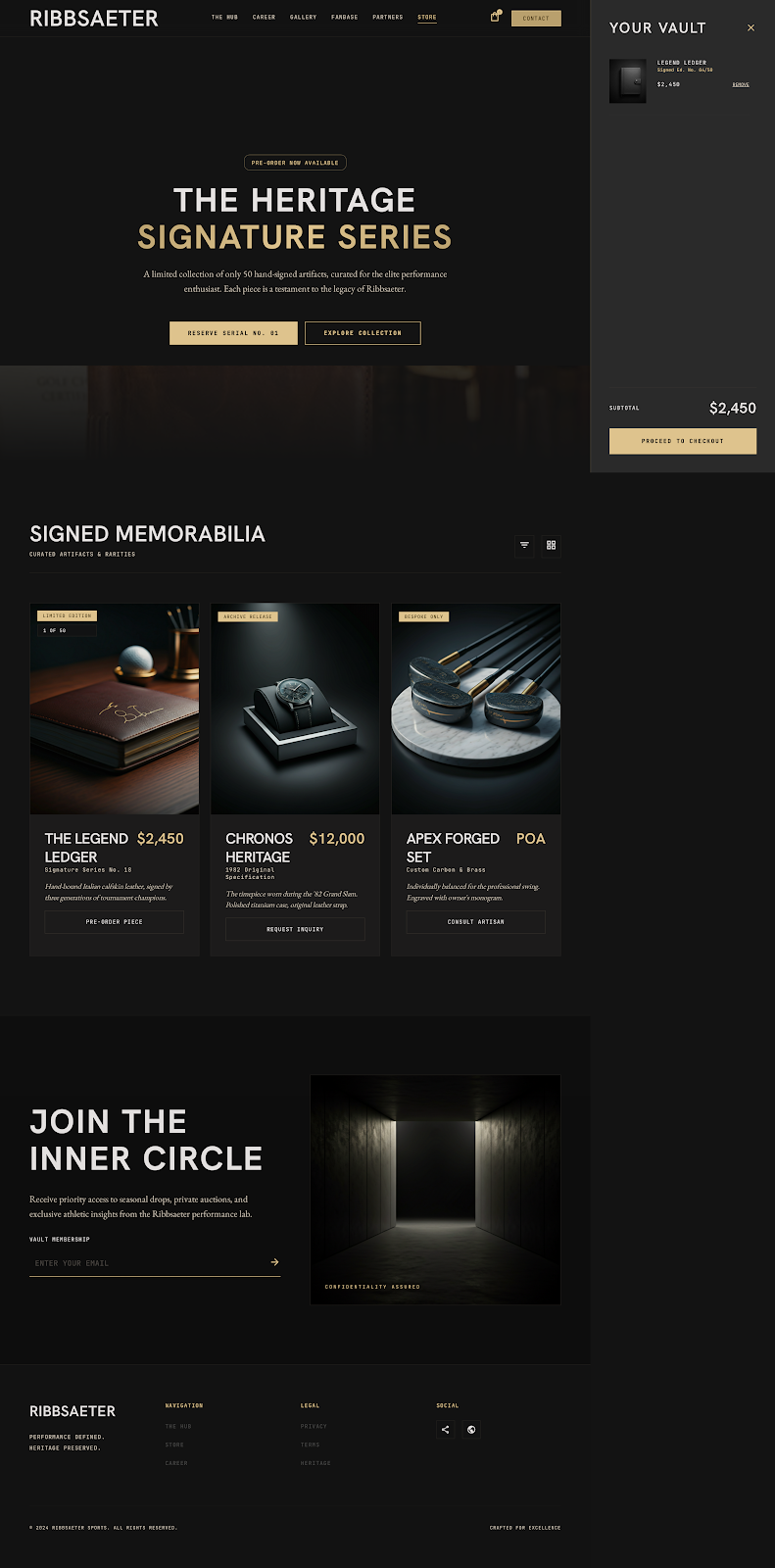 Golf Athlete Platform Official Store screenshot