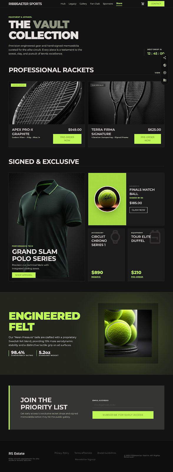 Golf Sponsor Hub Official Store screenshot