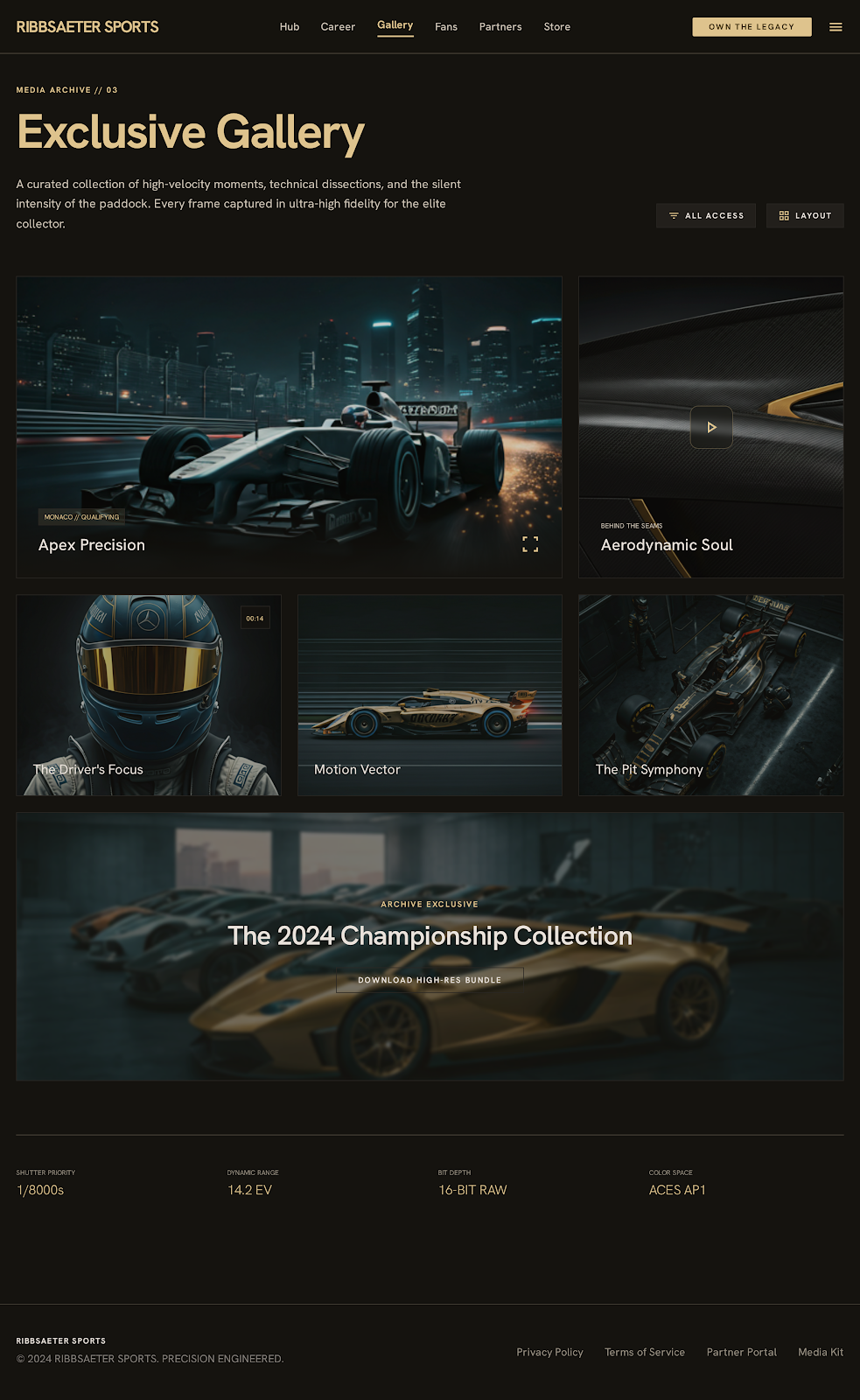 MMA Commercial Sponsor Hub Exclusive Gallery screenshot